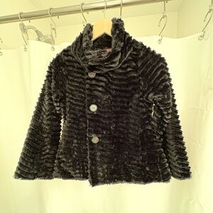 Girls Patagonia Pelage Faux Fur Dress Coat